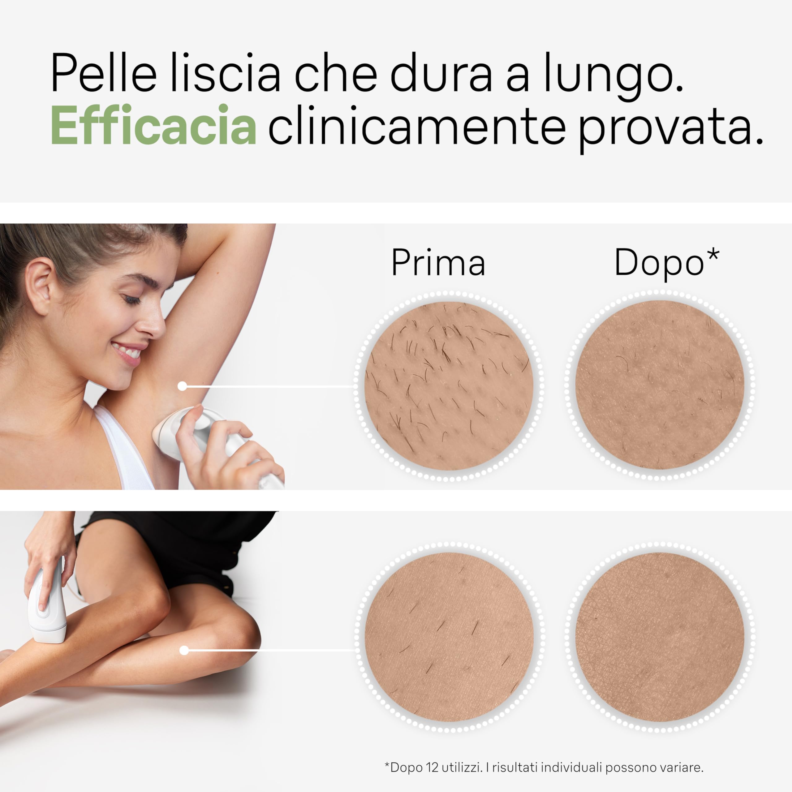 Braun Silk-expert Pro 3 Epilatore LUCE PULSATA, Alternativa al laser, Ideale per Zone Sensibili, Viso, Bikini e Ascelle, 2 Testine, Rasoio, Custodia Viaggio, Idea Regalo, PL3133 Bianco e Argento