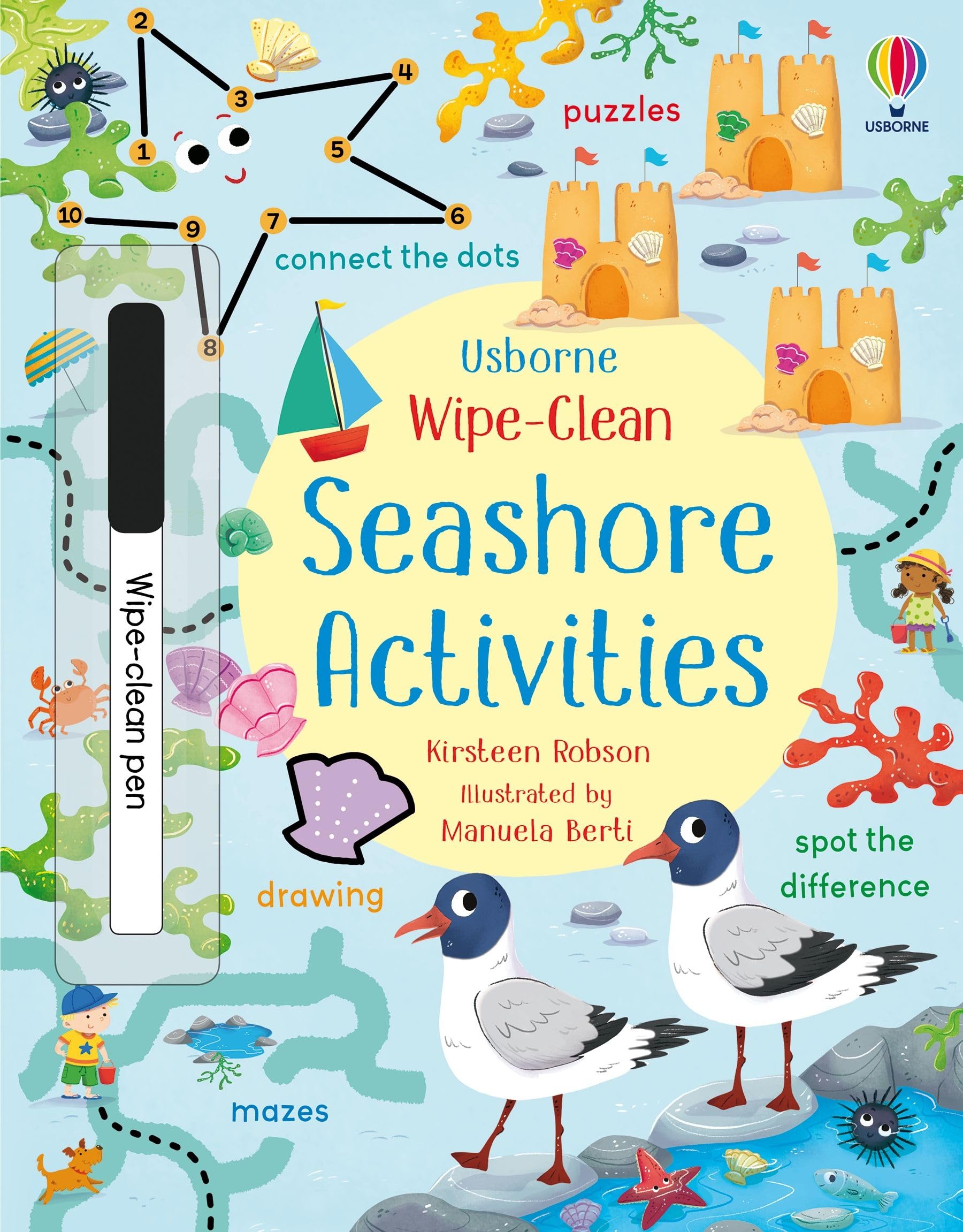 Wipe-Clean Seashore Activities (Wipe-clean Activities)