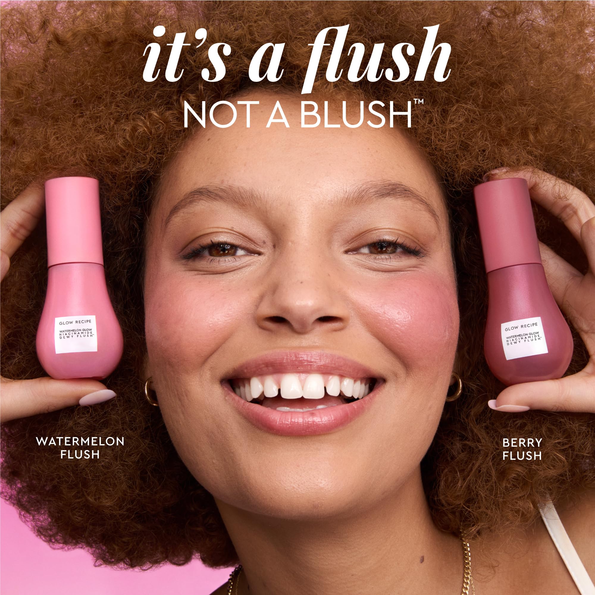 Glow Recipe Niacinamide Dewy Flush Tinted Liquid Blush Serum, Glowy Blush for Cheeks to Smooth Hydrate & Brighten - Image 2