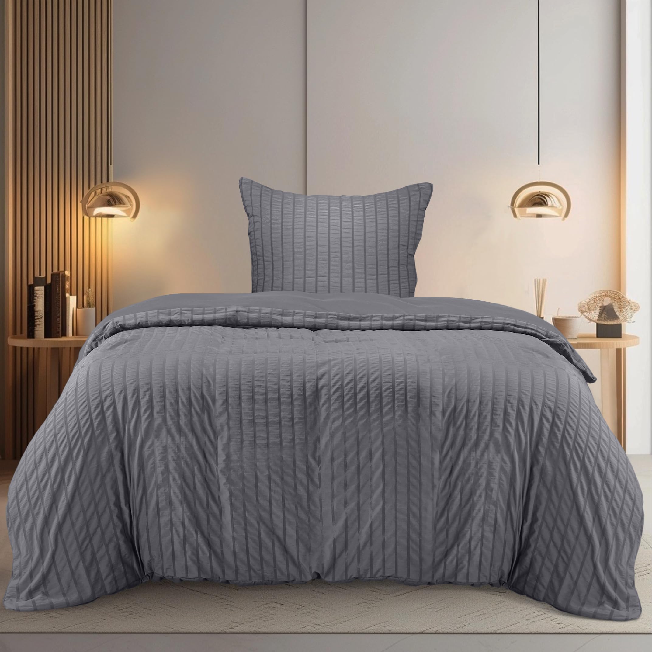 Utopia Bedding Seersucker Bettwäsche