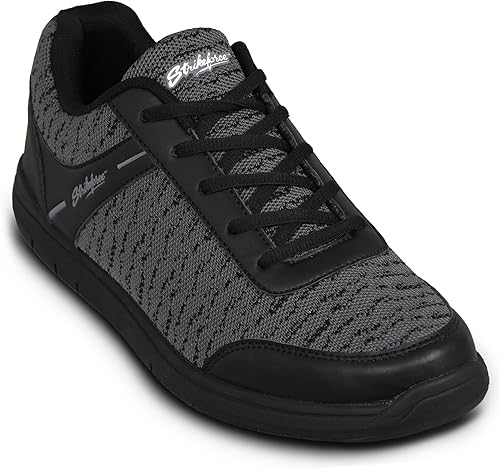 Miniatura 3 de KR Strikeforce - Zapatos de bolos para hombre, color negro y gris