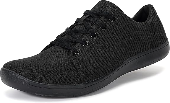 WHITIN Men's Minimalist Barefoot Sneakers | Wide fit | Zero Drop Sole | Upgraded Footbed