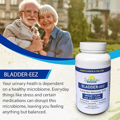 Miniatura 7 de Sunshine Vitamins D-manosa para el alivio de las infecciones urinarias - Apoyo natural para infecciones de vejiga EEZ para mujeres - Salud de