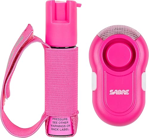 SABRE Runner Pepper Gel, spray OC de máxima fuerza policial, correa de mano reflectante para un fácil transporte y acceso rápido, 0.67 onzas