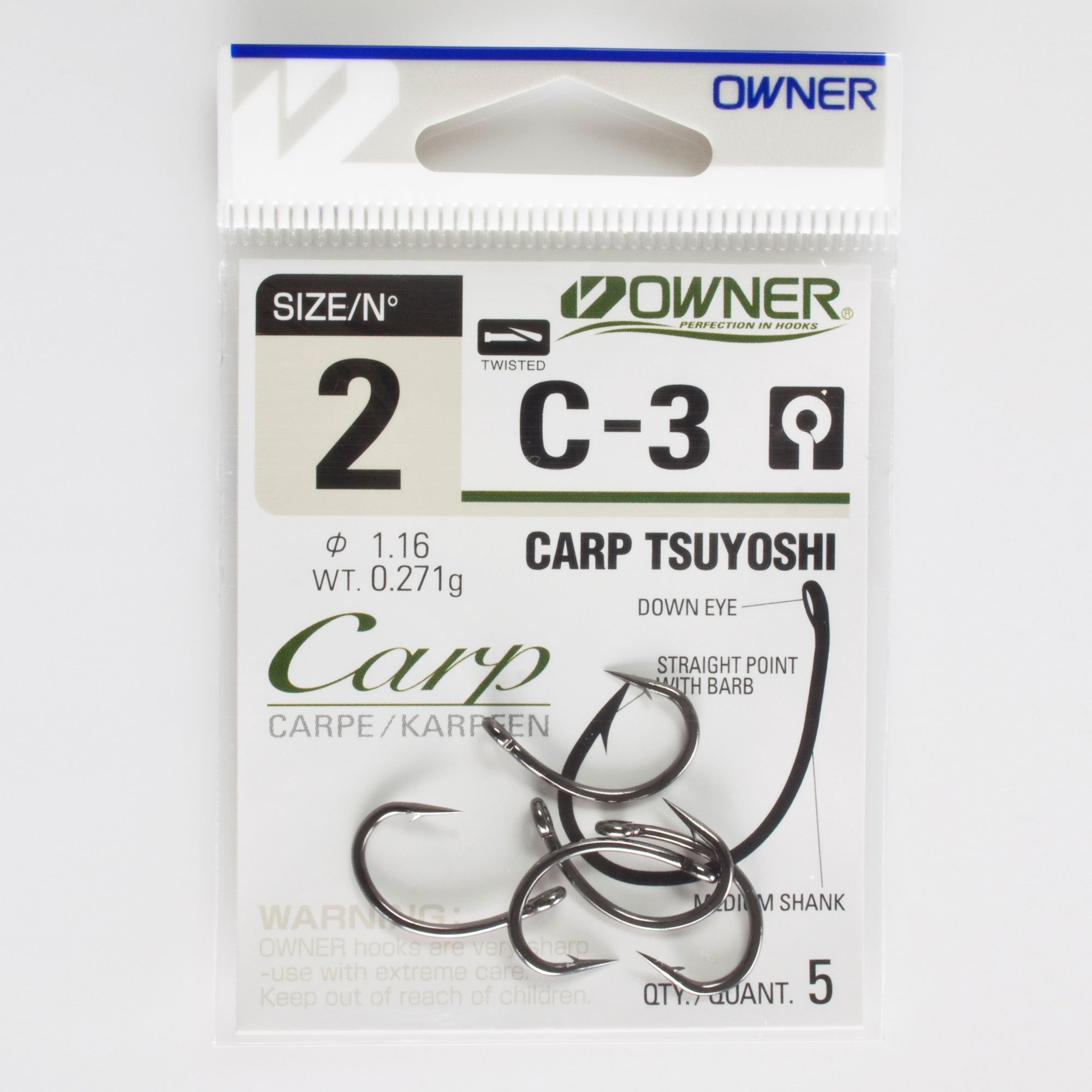 Owner 53263 C3 Carp Tsuyoshi Gr. 2