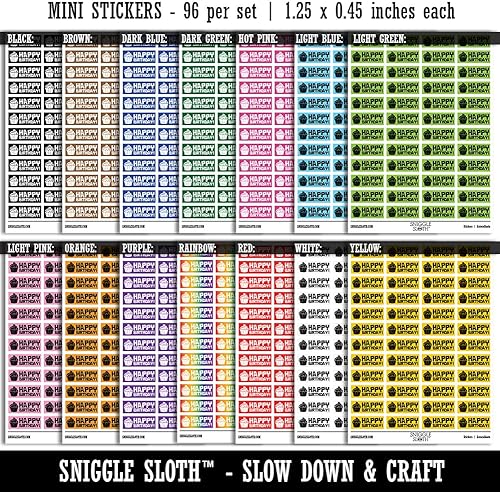 Miniatura 3 de Smarty Pants Teacher Student School Sticker Pack - Gloss Finish - Medium 1.75" Size - Rainbow