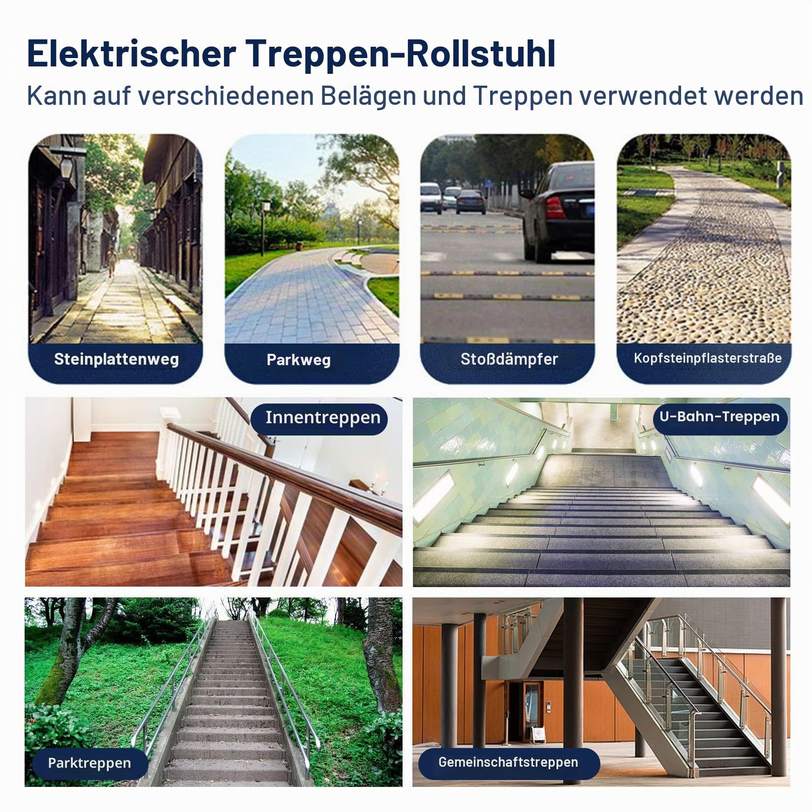 Automatische Hubtreppe, elektrischer Treppenstuhl, zusammenklappbarer Rollstuhl, Einzelpersonenbetrieb, Mobile tragbare Treppenlifte für ältere Menschen, Behinderte,Gelb
