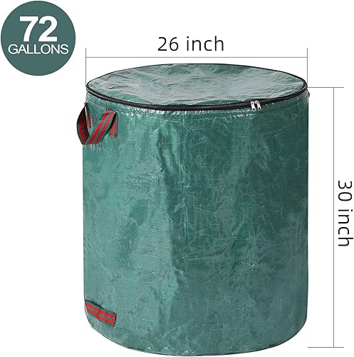 Miniatura 3 de Bolsas de basura de jardín de 132 galones y bolsas de basura de jardín de 72 galones