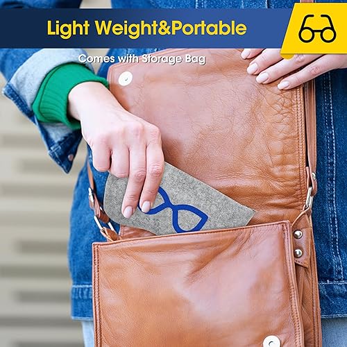 Miniatura 9 de NEOISM Gafas de mareo por movimiento, gafas para enfermedad de automóvil, alivian el mareo, mareo y mareo, portátiles, antináuseas, para adultos o