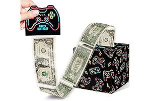 Neon Gamer Valentine Surprise Box for Cash