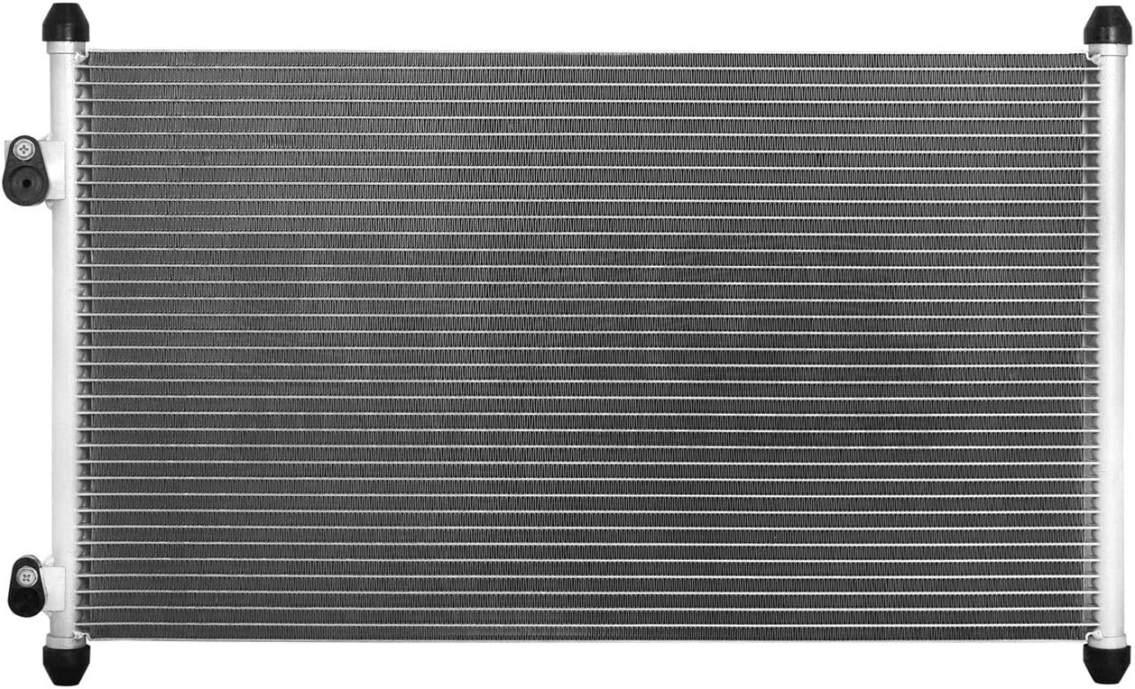 AC Condenser for Honda Civic 1.7L - 2001 2002 2003 2004 2005 / Acura EL 1.7L - 2001 2002 2003 2004 2005 - HO3030107 QL