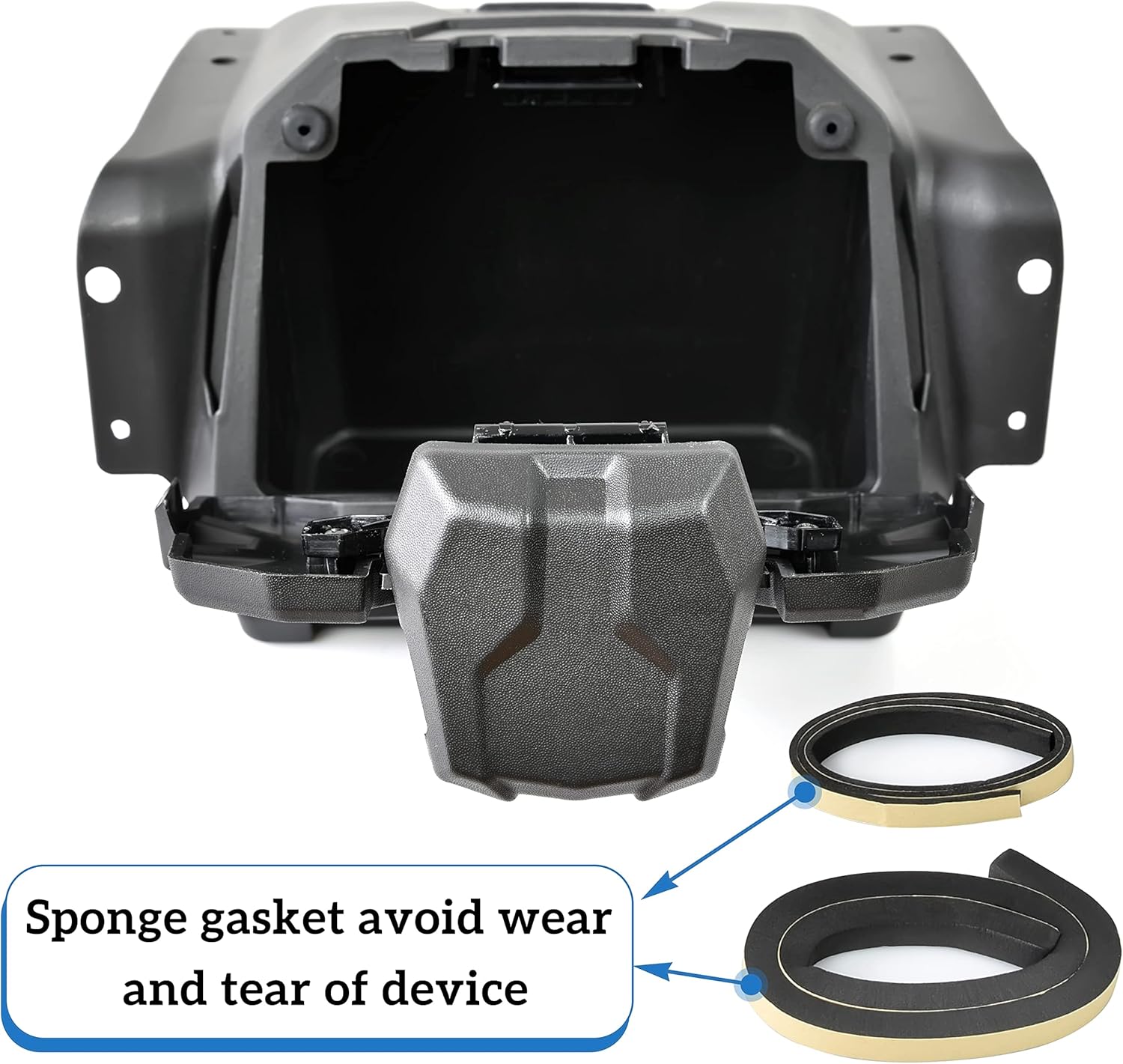 SAUTVS Tablet Mount Phone Holder for Ranger SP 570 2022-2025, Electronic Device GPS Tablet Holder Phone Mount with Storage Box for Polaris Ranger SP 570 / Crew 2022-2025 Accessories