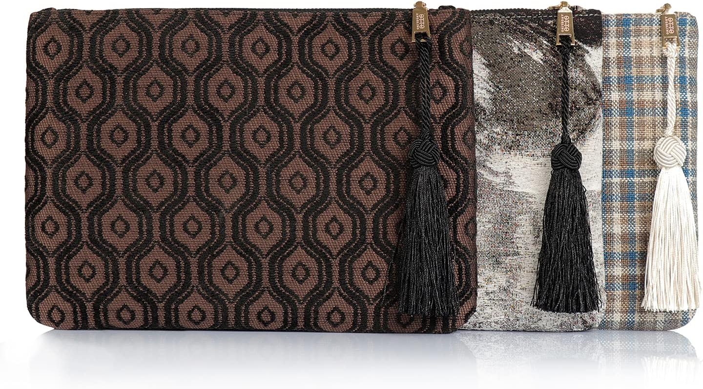 Otto Angelino Designer Women’s Bohemian & Fashion Clutch Purse - Multiple Slots Money, Cards, Smartphone - Ultra Slim