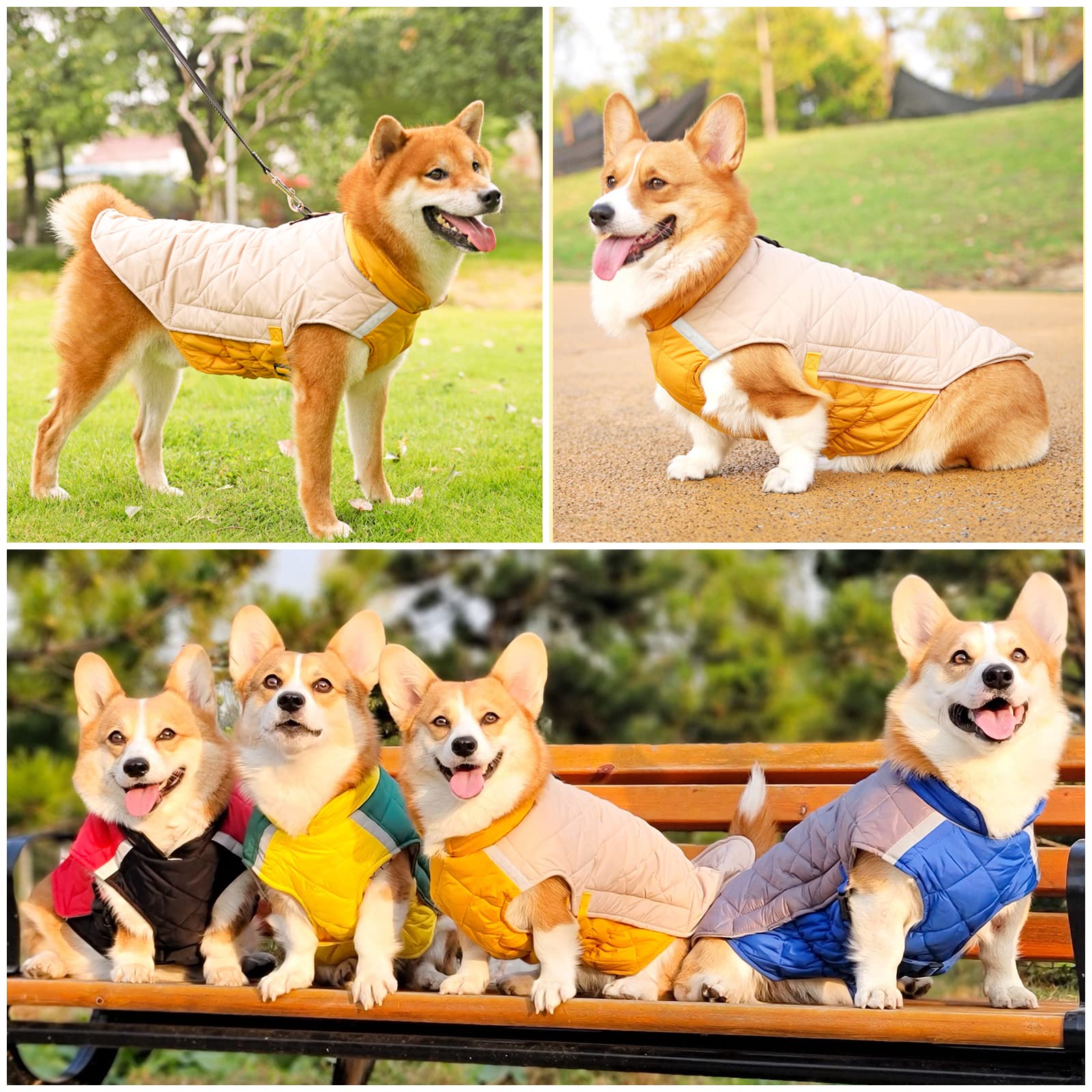 Vestione Winter-Hundemantel – Verstellbar, Winddicht & Super Weich Für Kleine, Mittlere & Große Hunde