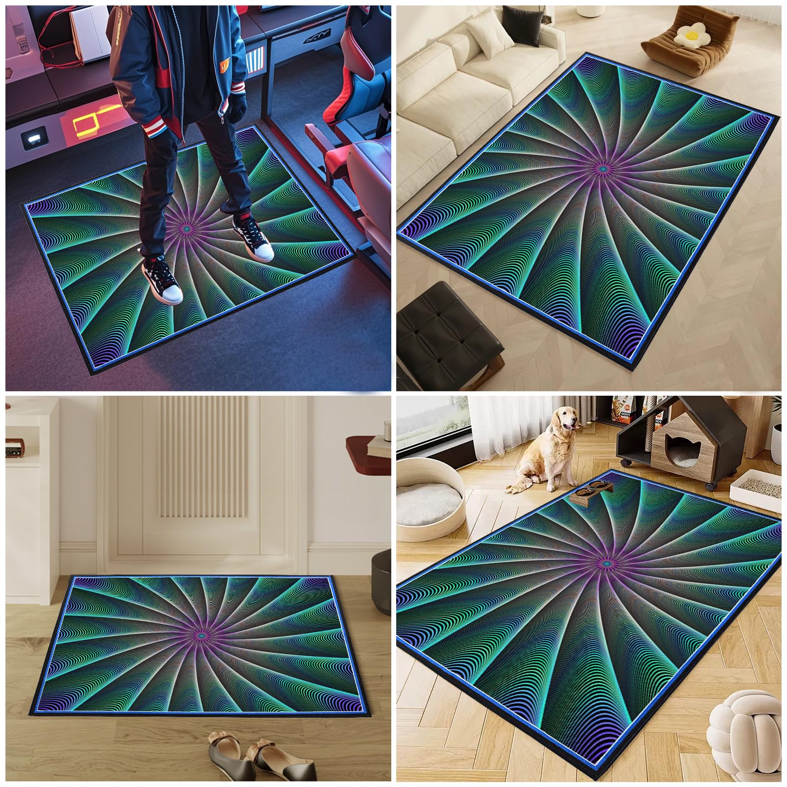 Podkładka pod krzesło biurowe, antypoślizgowa, odporna na zarysowania, do gier, mata ochronna, na krzesło, 140 x 180 cm, podkładka na krzesło, podkładka na krzesło biurowe, parkiet, 140 x 180