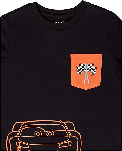 Vista 46 de Yaxa Essentials Disney Marvel Camisetas de manga corta para niños y niños pequeños de Star Wars (cebra previamente manchada), paquetes