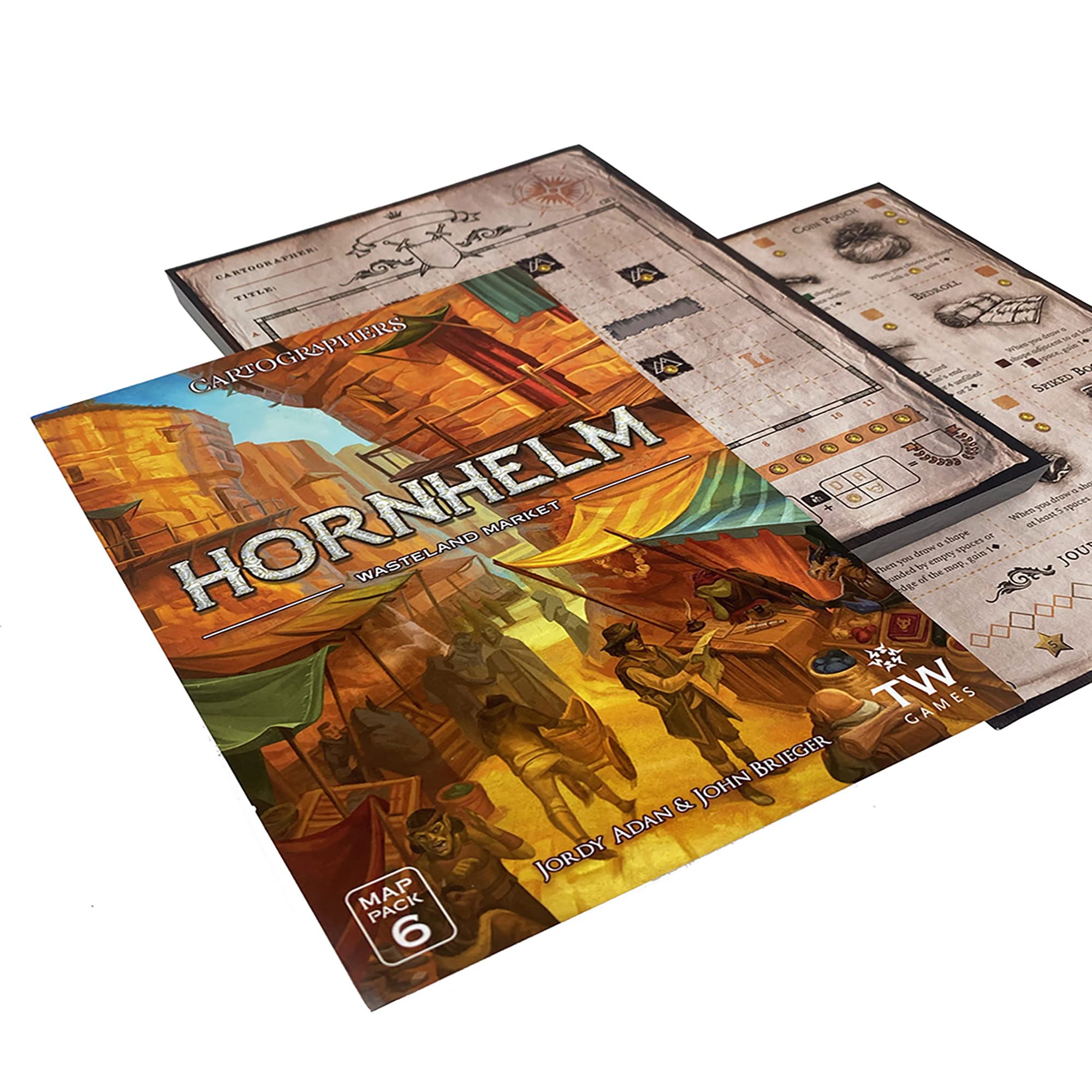 Cartographers Map Pack 5 – Kethra’s Steppe: Die Ultimative Erweiterung Für Dein Flip & Write Abenteuer!