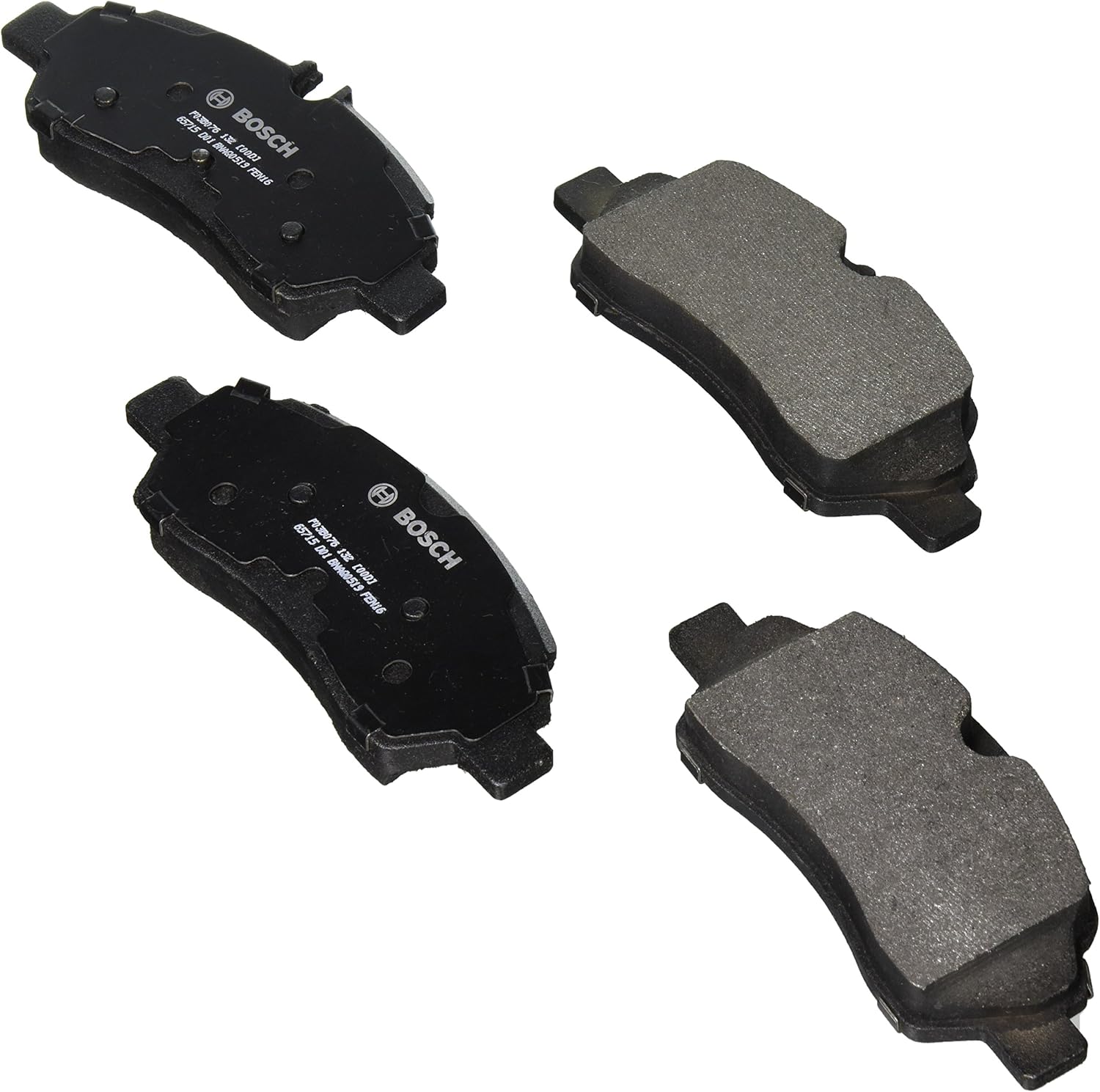 BOSCH BP1775 QuietCast Premium Semi-Metallic Disc Brake Pad Set - Compatible with Select Ford Transit-150, Transit-250, Transit-350, Transit-350 HD; REAR