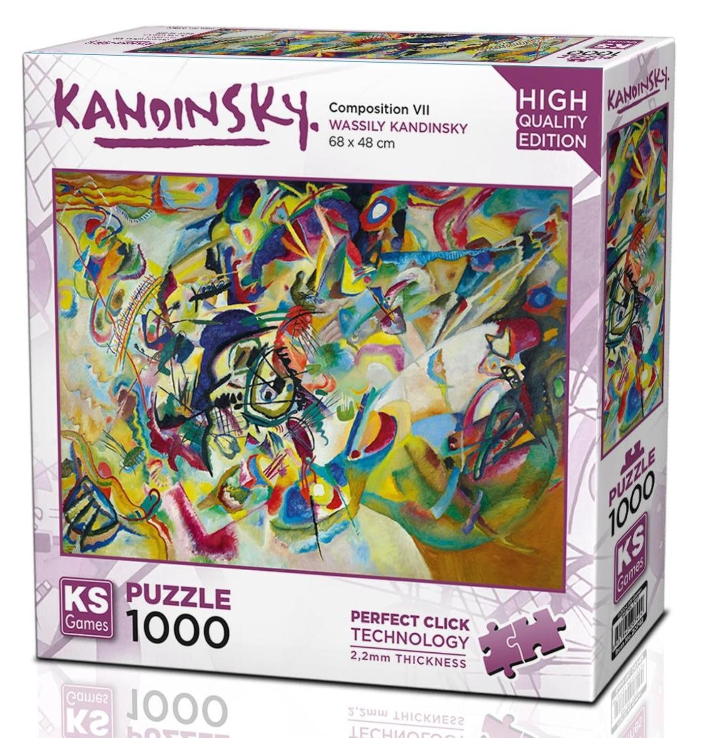 Ks Games 1000 Parça Composition VII Puzzle - Wassily Kandinsky