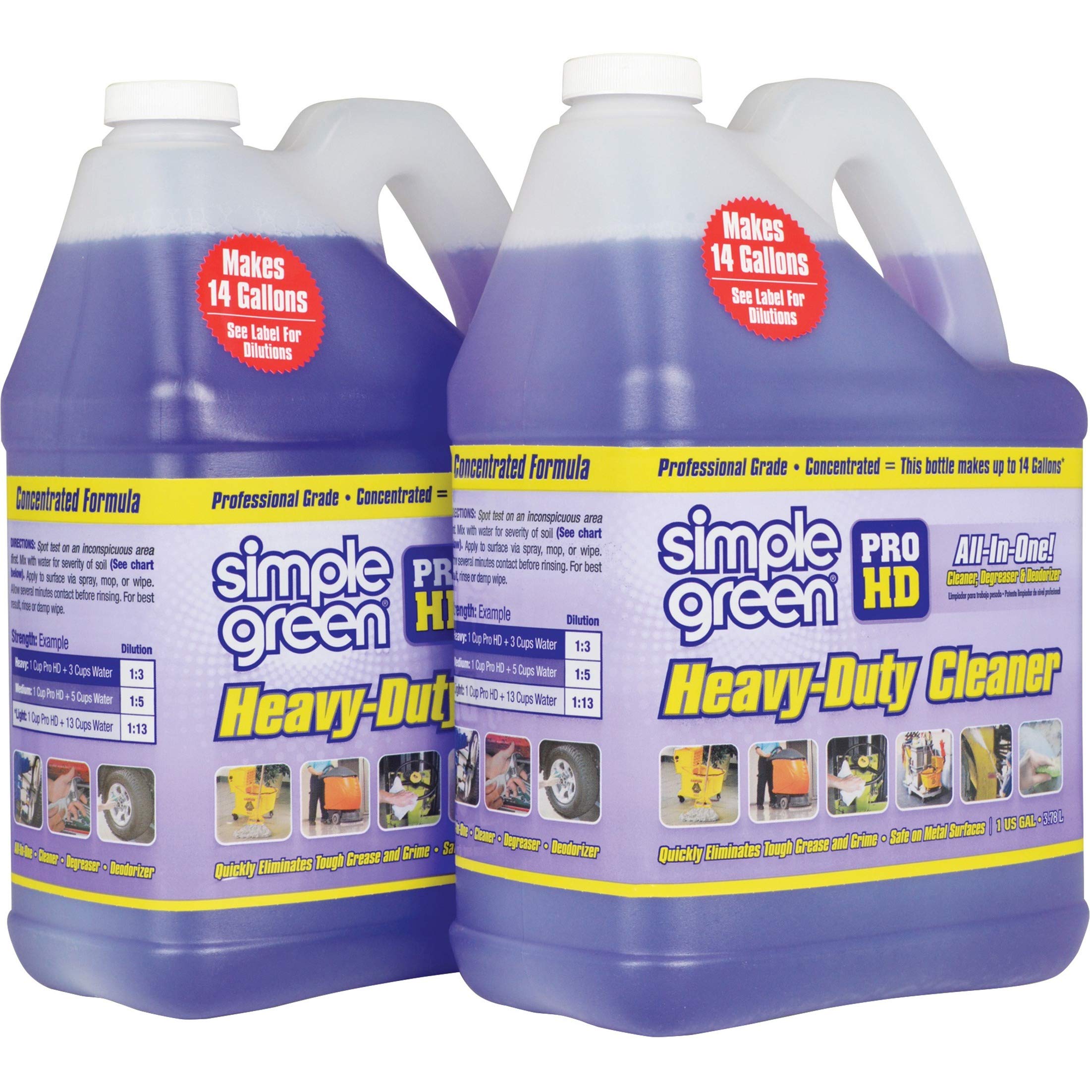 Amazon.com: Simple Green SMP213421 Pro Hd Heavy Duty Cleaner, 1