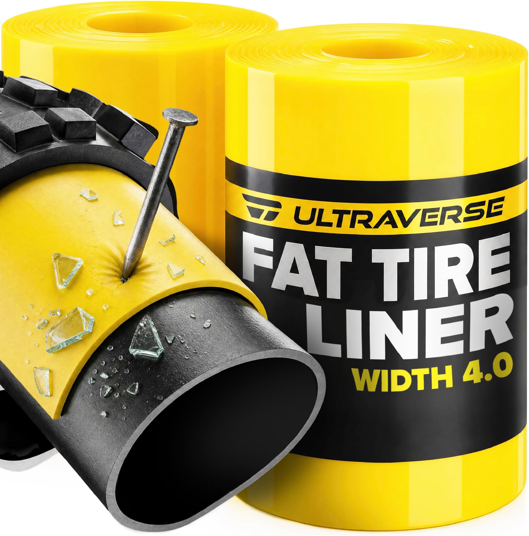 Ultraverse Fat Tire Liners, 20/24/26in x 4.0, 2 Pack