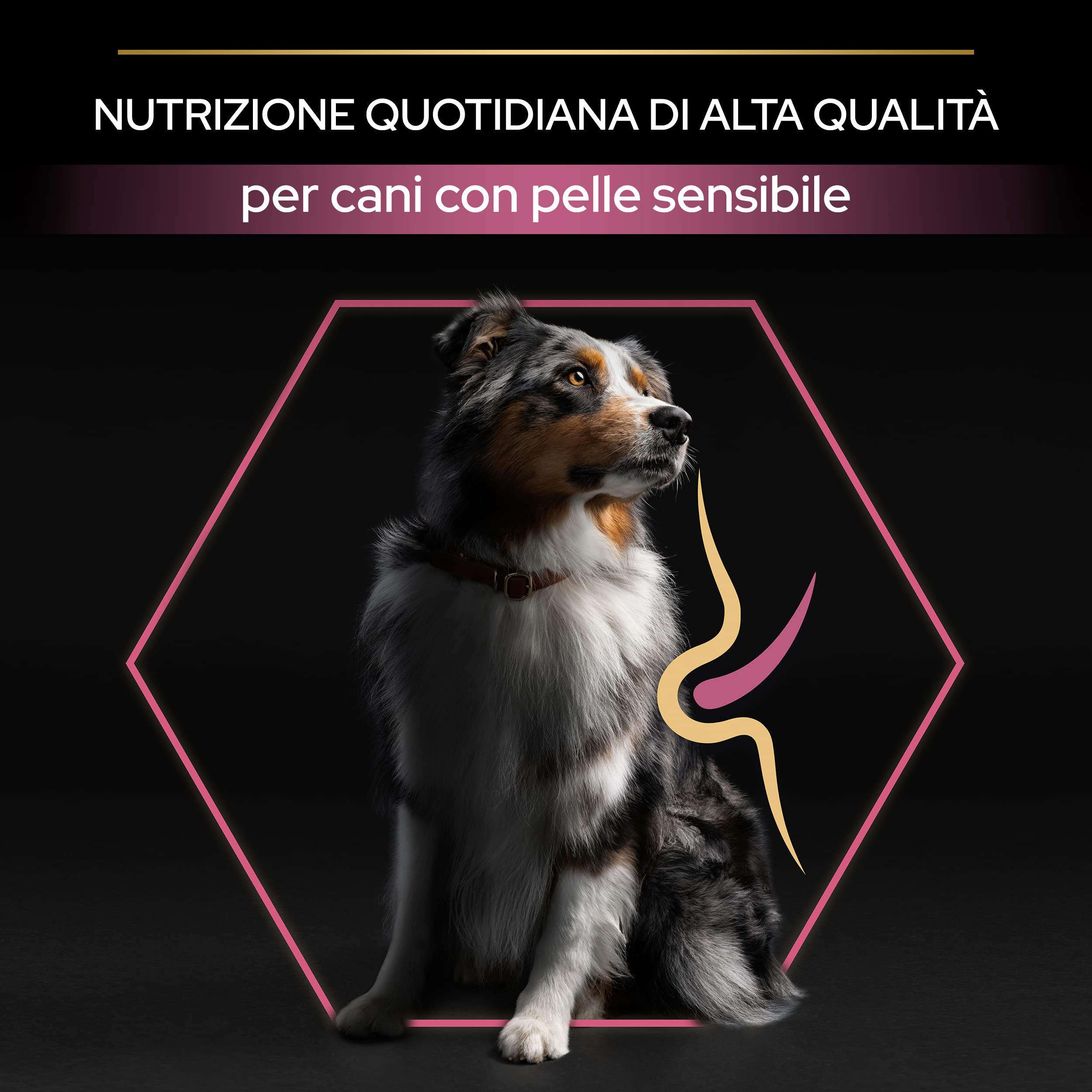 Purina Pro Plan Chien Adulte Moyen à Peau Sensible avec Optiderma Saumon 3 kg