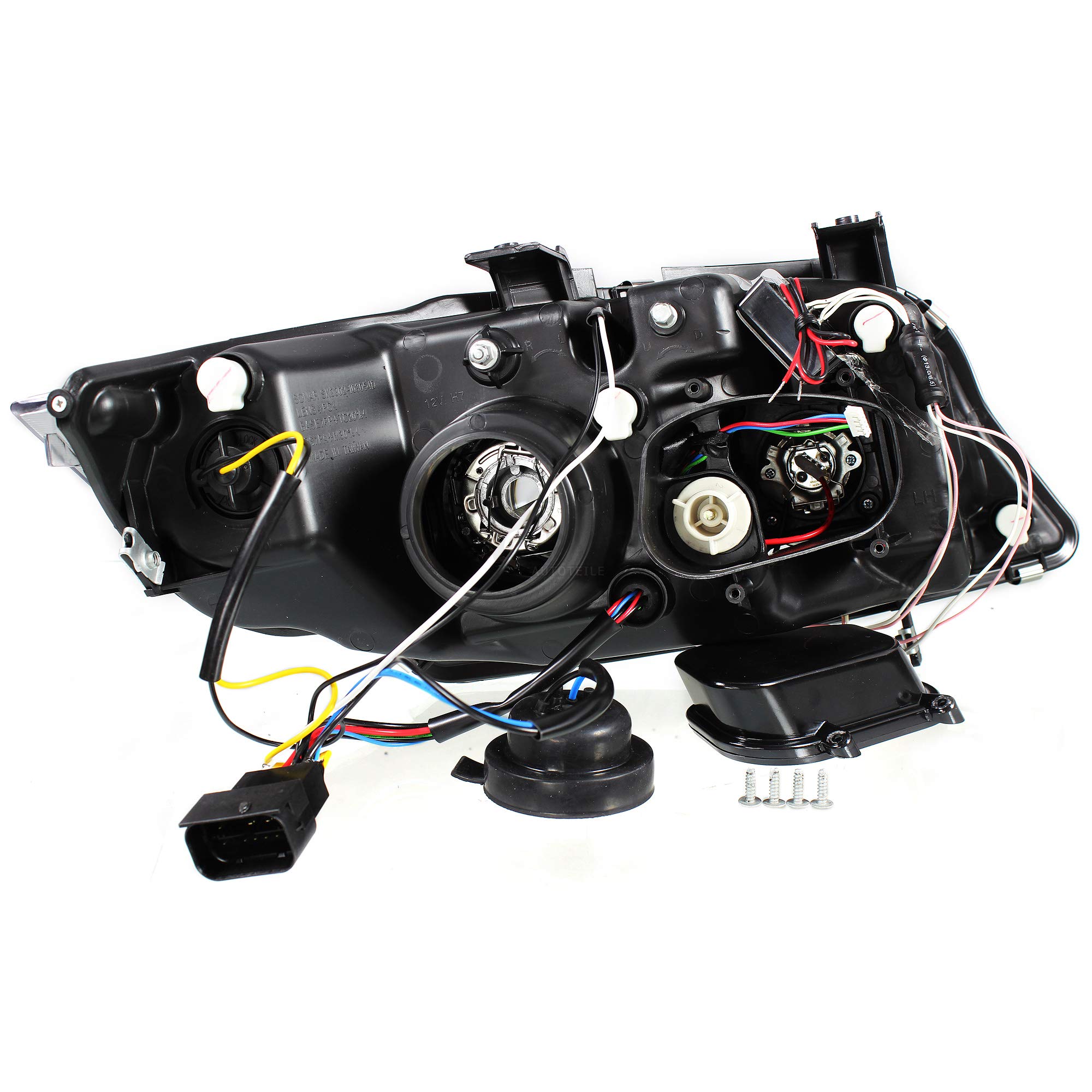 BMW E90/E91 Scheinwerfer Set Mit CCFL Angel Eyes - Halogen Für Limousine & Touring 2005-2008