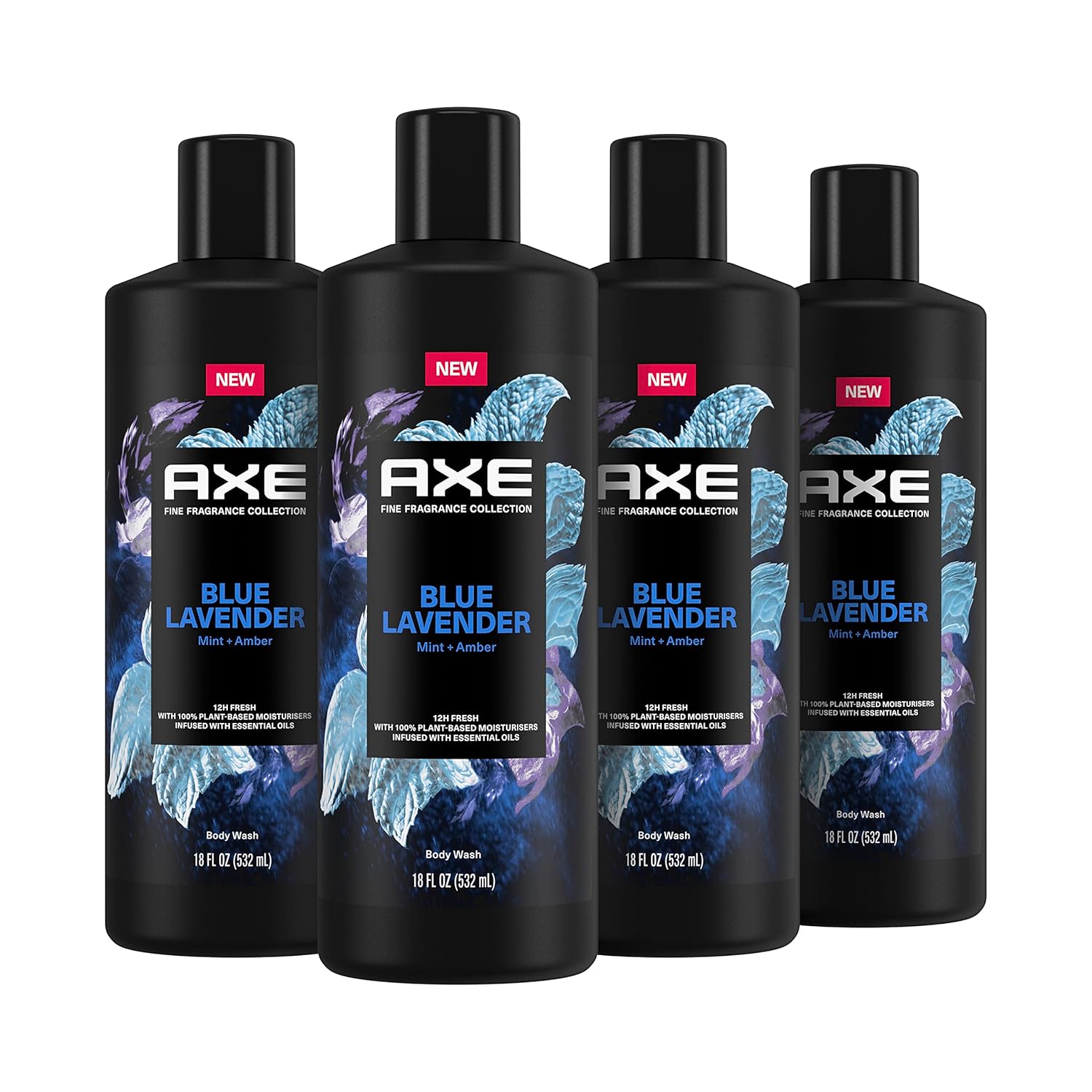 AXE Fine Fragrance Collection Body Wash For Men Blue