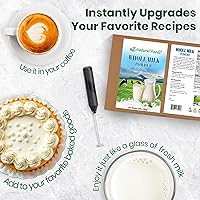 Vista 7 de Z Natural Foods - Leche en polvo entera premium - Leche en polvo para hornear, cocinar, bebidas - Leche en polvo seca, pasteurizada, sin OMG, sin