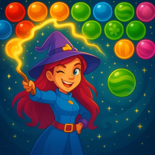 Bubble Shoot Magic : Classic Puzzle Game for Adults & Kids with the Biggest Collection on Kindle Fire. Brain and Puzzle Adventure