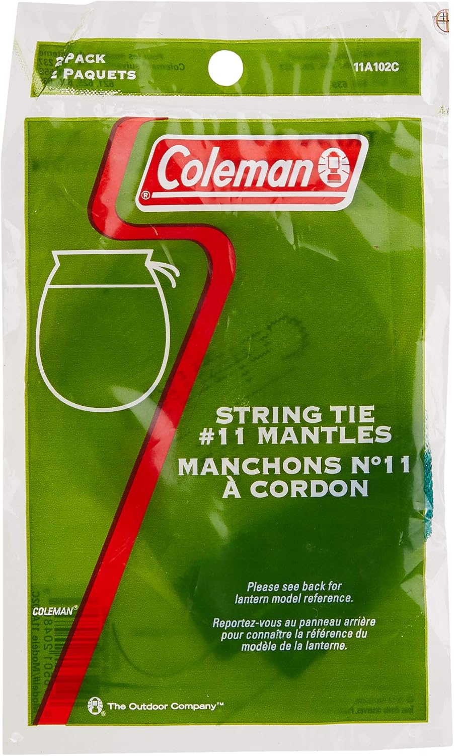 Coleman Mantle Sock TIE 2PK C010