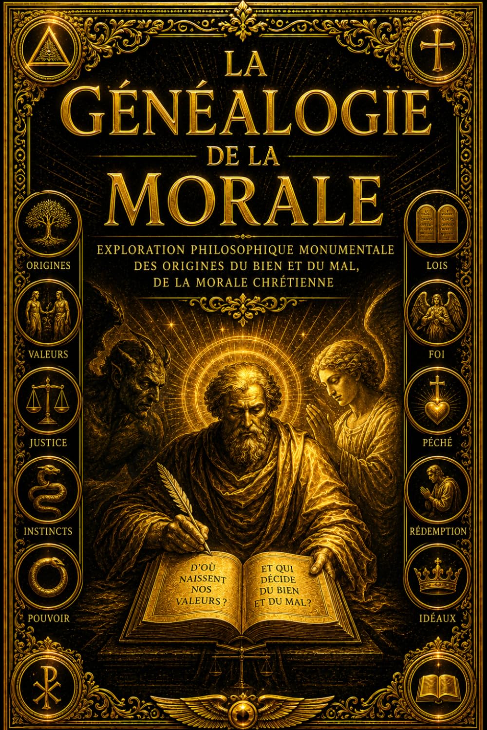 La Généalogie de la morale : Exploration Philosophique Monumentale des Origines du Bien et du Mal, de la Morale Chrétienne, du Ressentiment, de la ... Humaine à Travers l’Œuvre Révolutionnaire