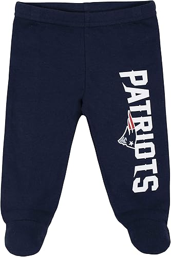 Miniatura 45 de Gerber Conjunto de regalo unisex de pantalón y body con pies de equipo de la NFL para bebé, Raiders