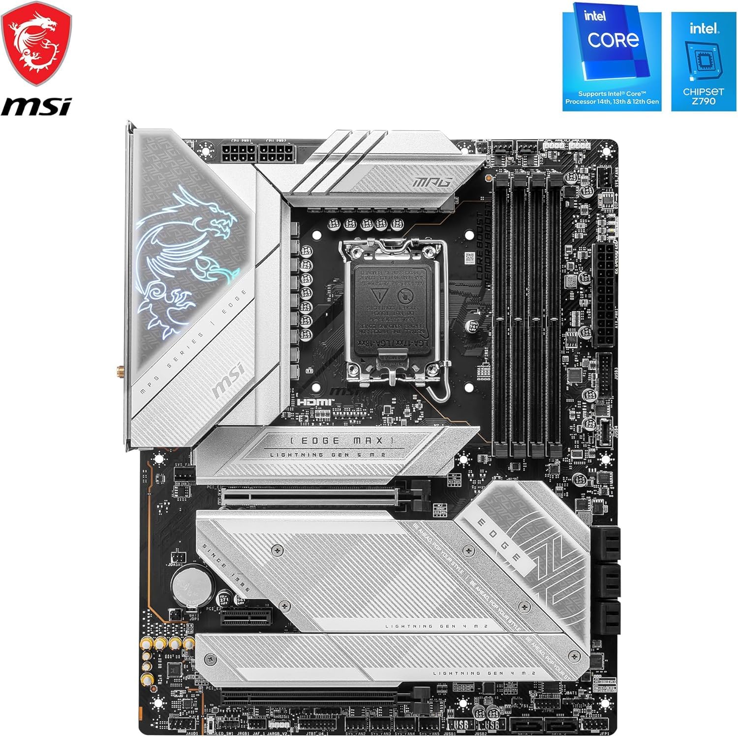 Amazon | MSI MPG Z790 Edge TI MAX WiFi ゲーミングマザーボード (第