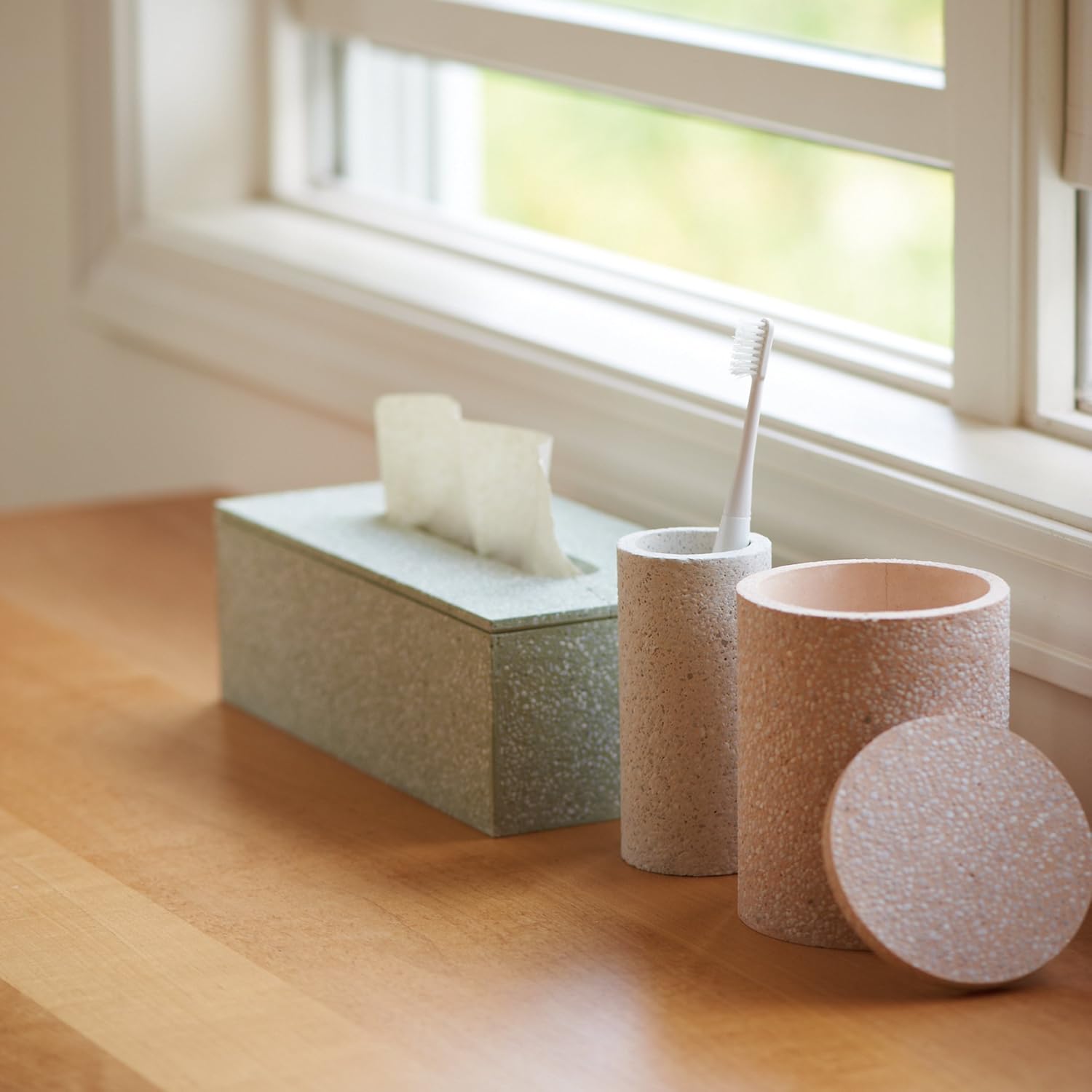 soil 珪藻土 トゥースブラシスタンド ホワイト