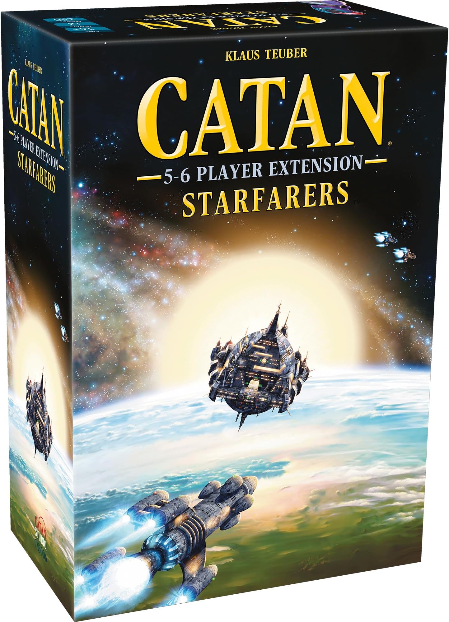 CATAN Starfarers Board Game Extension for 2nd Edition Board Game for 5-6 Players | Board Games for Adults and Families | Adventure Board Games | By Catan Studio