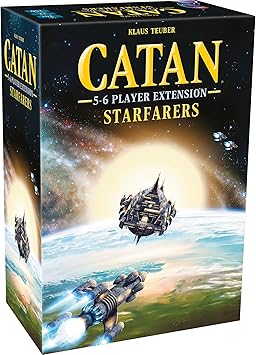 CATAN Starfarers Board Game 5-6 Player Extension - Expand Your Galactic Exploration!, Strategy Game for Kids and Adults, Ages 14+, 3-6 Players, 120-150 Minute Playtime, Made by CATAN Studio