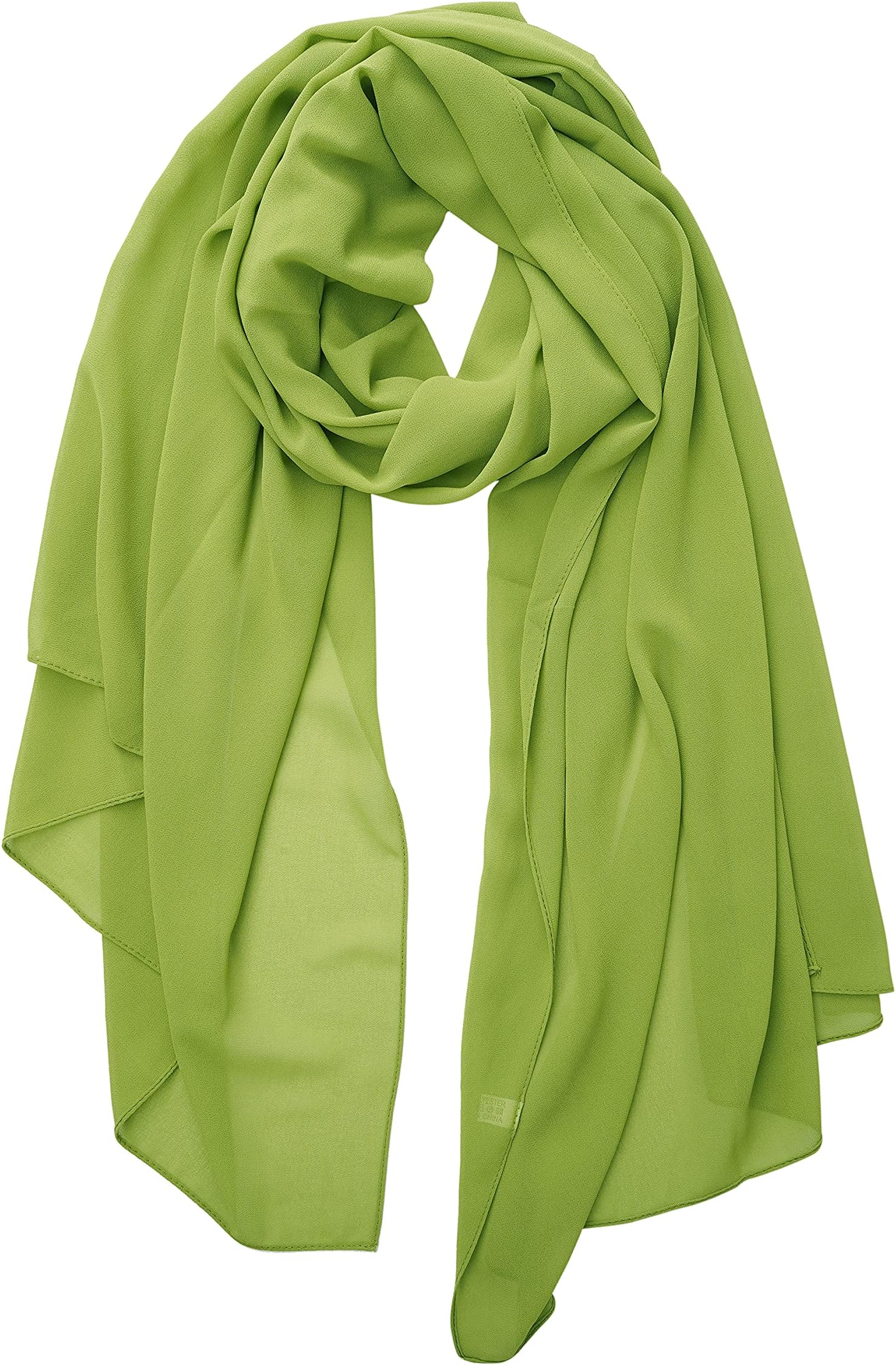 for Women Lightweight Breathable Solid Color Soft Chiffon Long Fashion Scarves Sun-proof Shawls Wrap