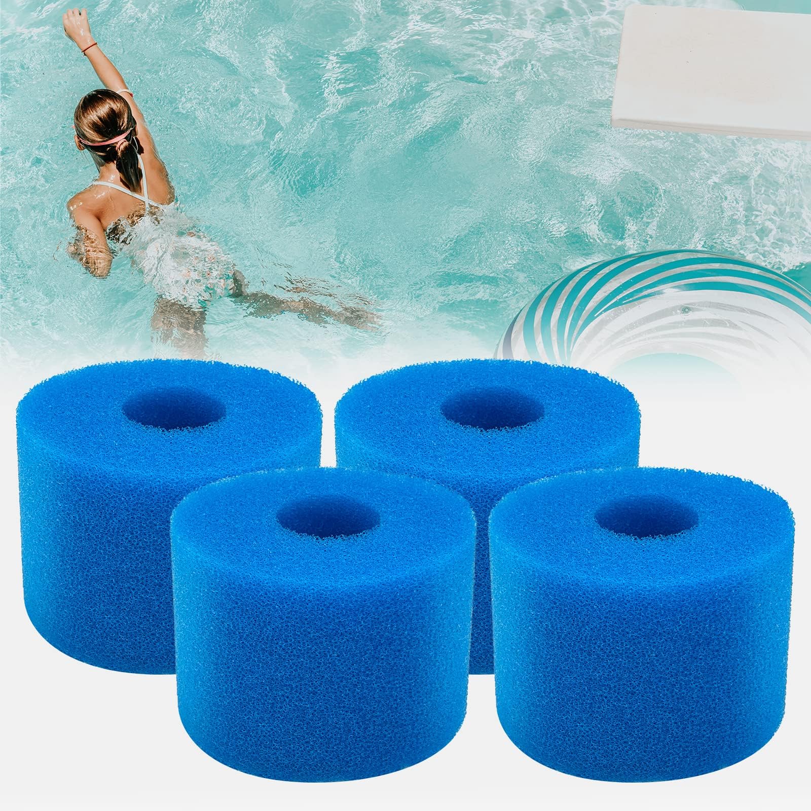 JZSMY Lot de 2 tiges en céramique pour Intex Pure Spa Hot Tub