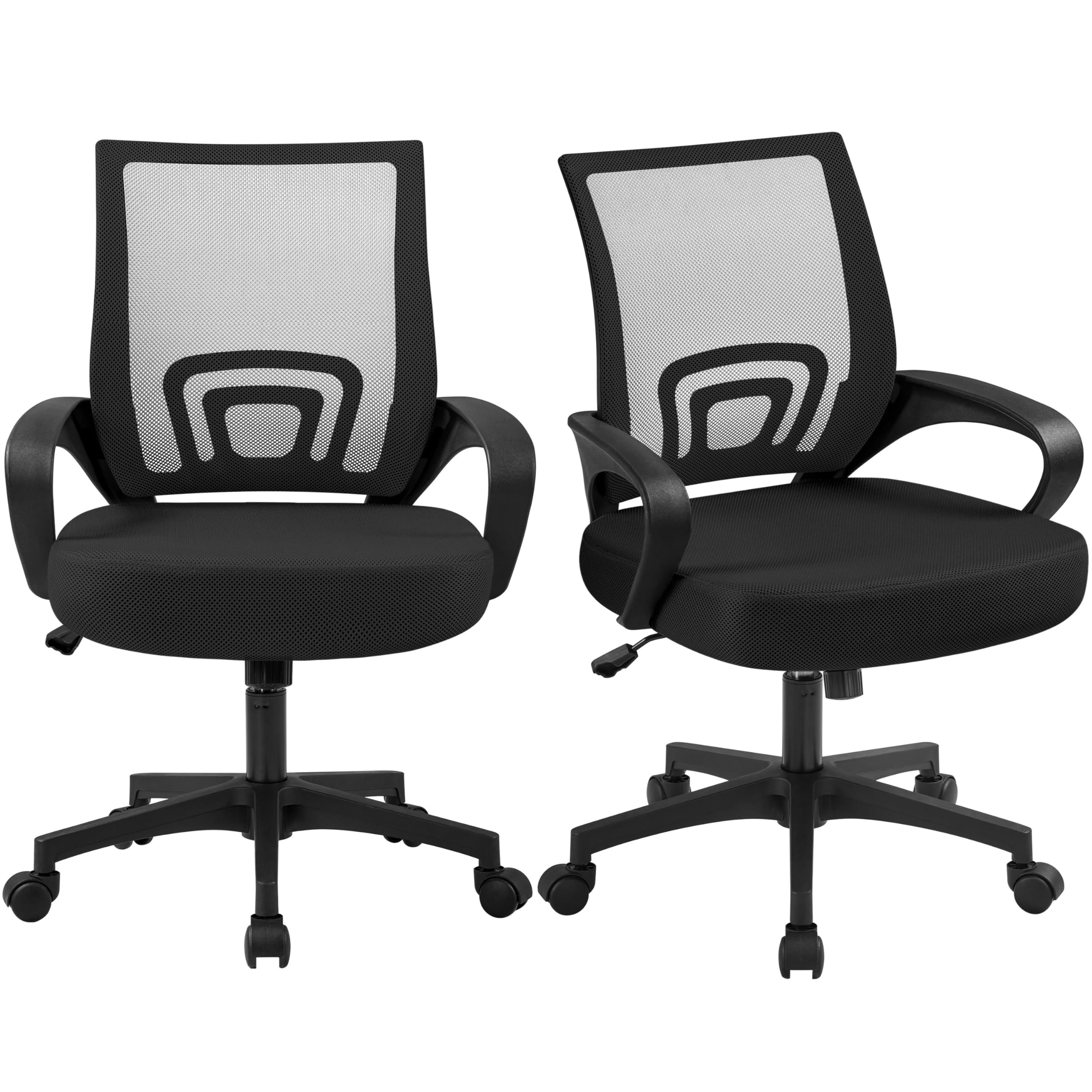 椅子 JOURNAL STANDARD furniture HALO 1P Amazon.com: Yaheetech Office Chair Mid Back Swivel Lumbar Support