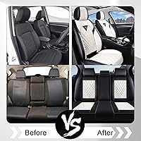Vista 6 de para Lexus es juego completo de fundas para asientos de coche, 2002-2024, cojín de asiento de coche premium, protectores de asiento impermeables
