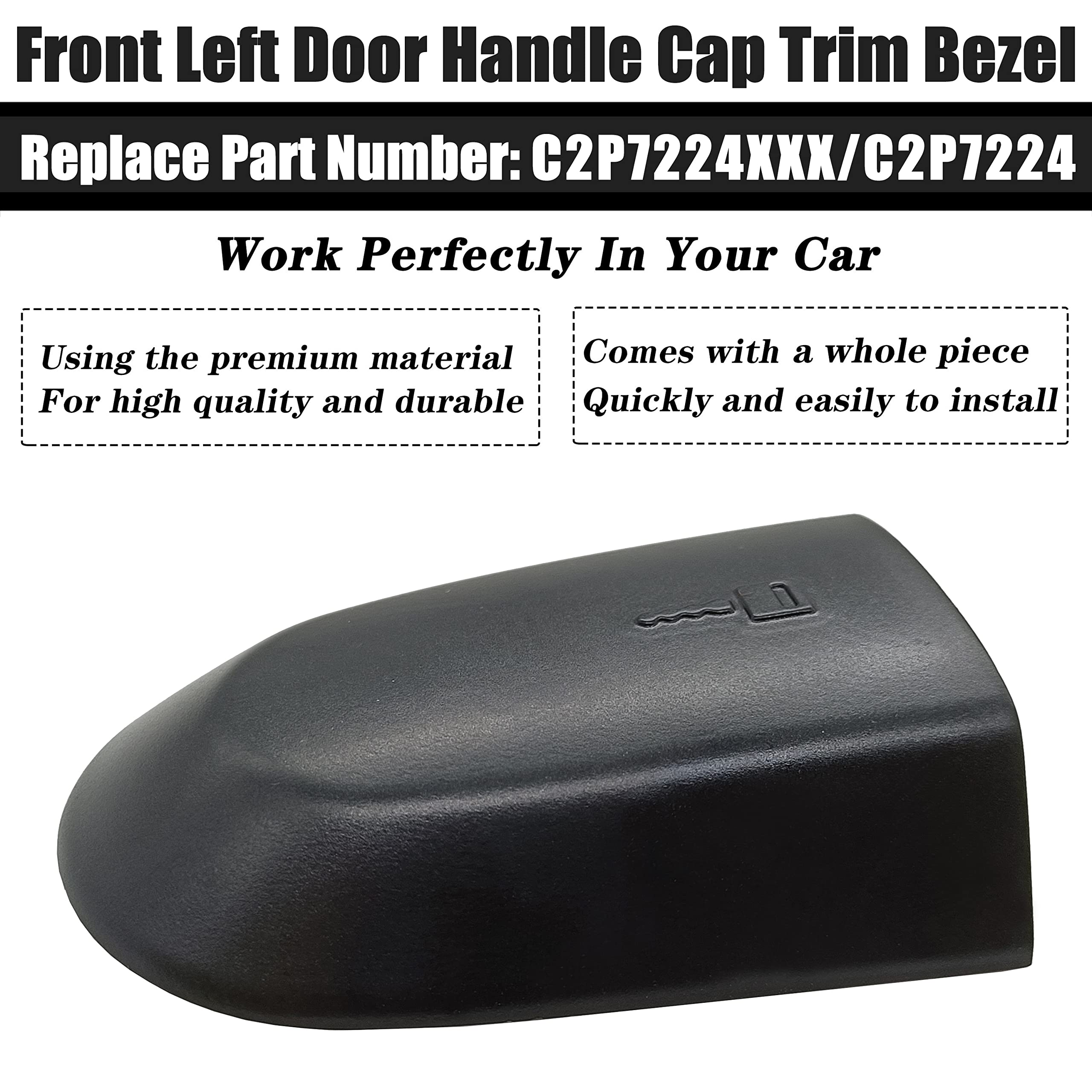 Amazon.com: Rldym Exterior Door Handle Bezel Trim Left Driver Side