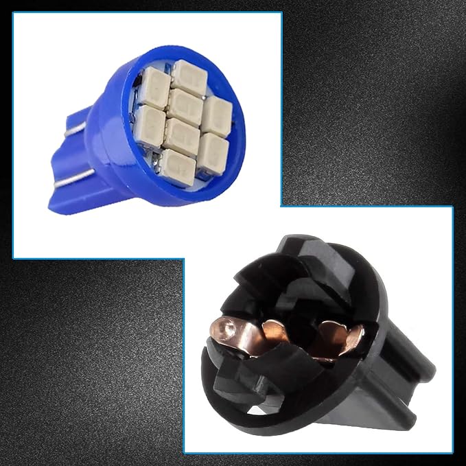 40 Bombillas LED T10 para Panel de Instrumentos Azul miniatura 7