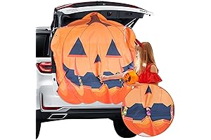 Halloween Pumpkin Trunk or Treat Car Banner, Trunk or Treat Car Decorations Kit