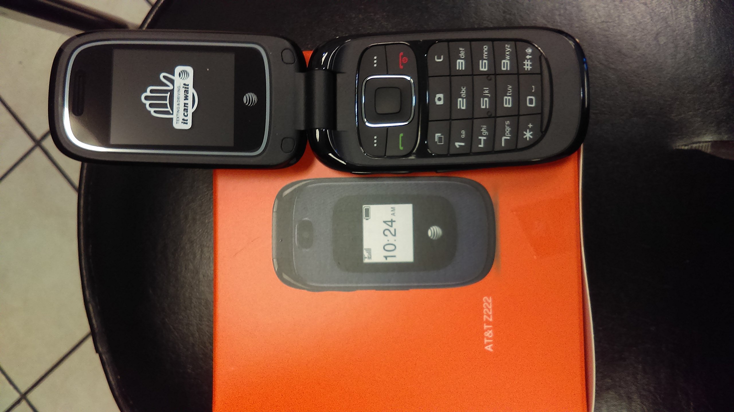 AT&TZ222 Gophone - Dark Blue (At&t) Cellular Phone