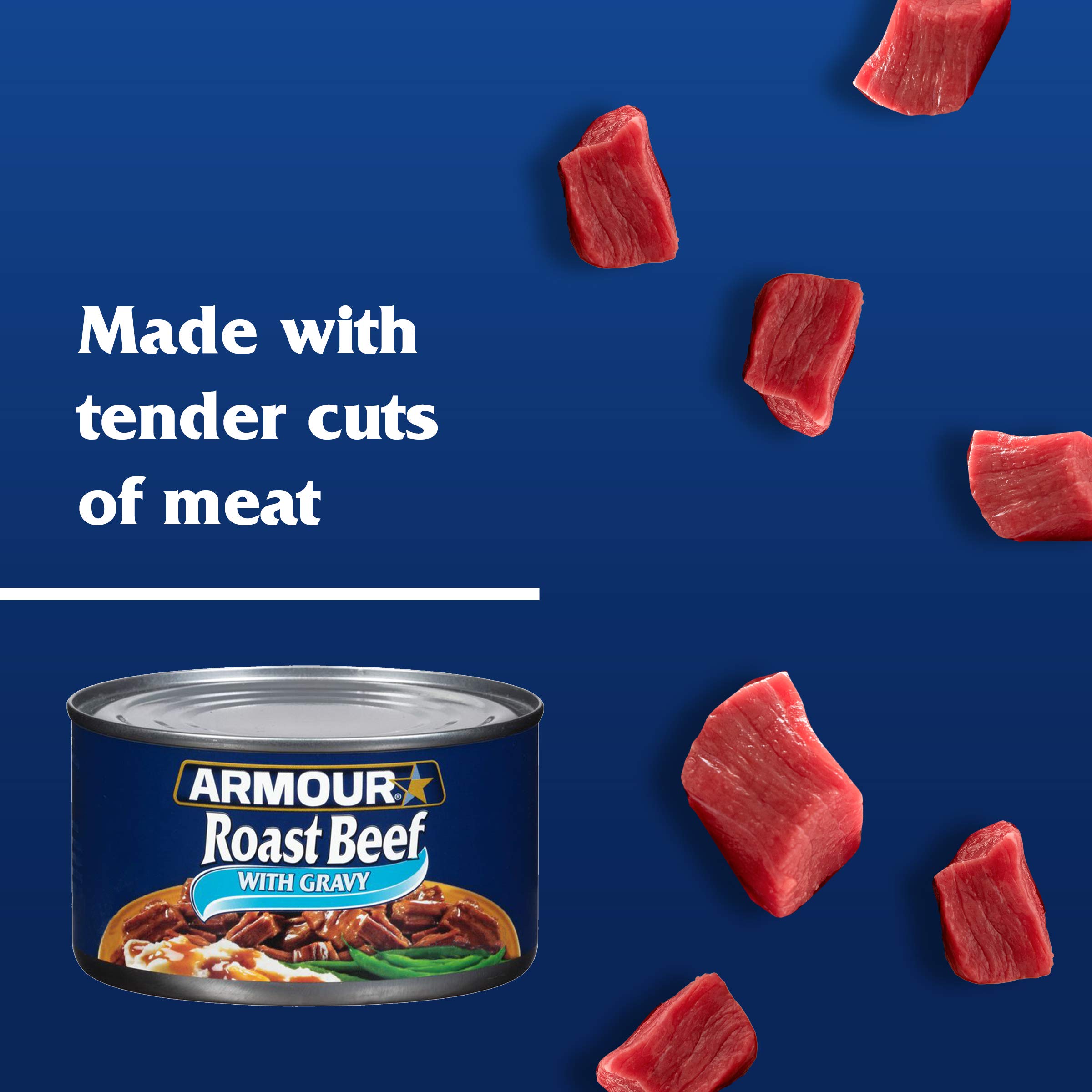 Armour Star Roast Beef With Gravy, Canned Meat, 12 Oz, Pack of 1 Buy