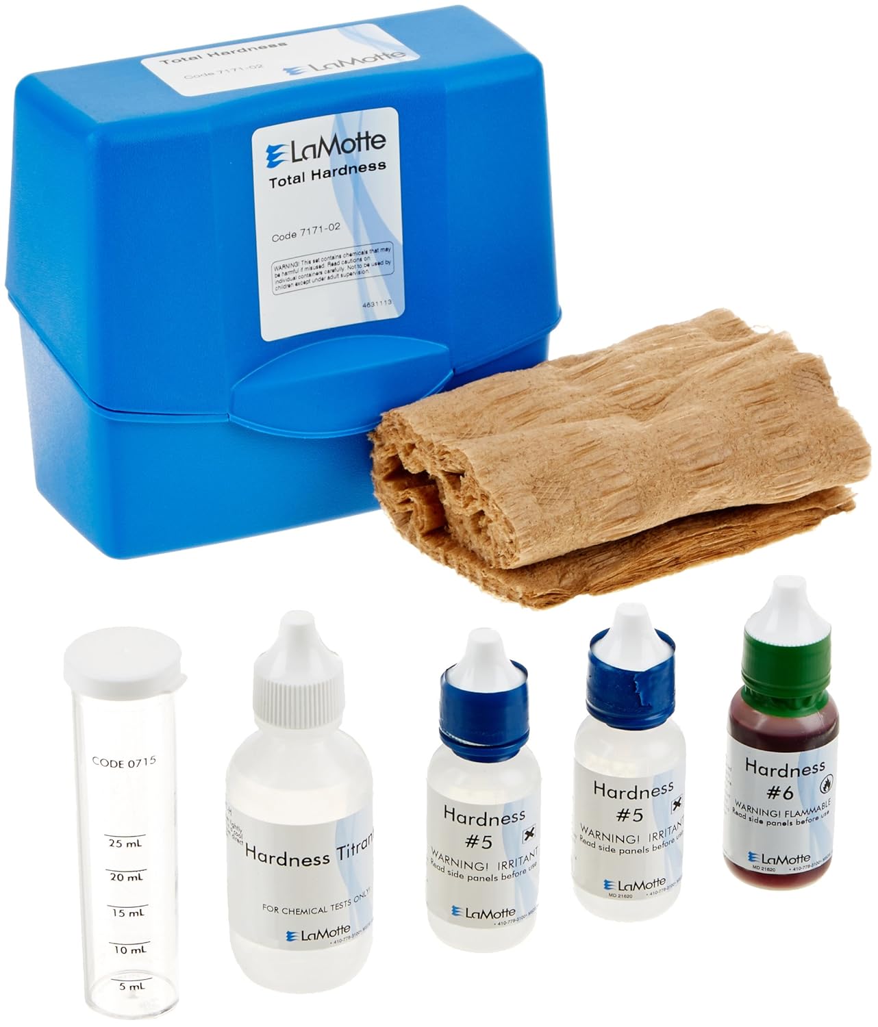 LaMotte 7171-02 Total Hardness Dropper Bottle Individual Test Kit (1 Drop = 10, 25, 50ppm CaCO3)