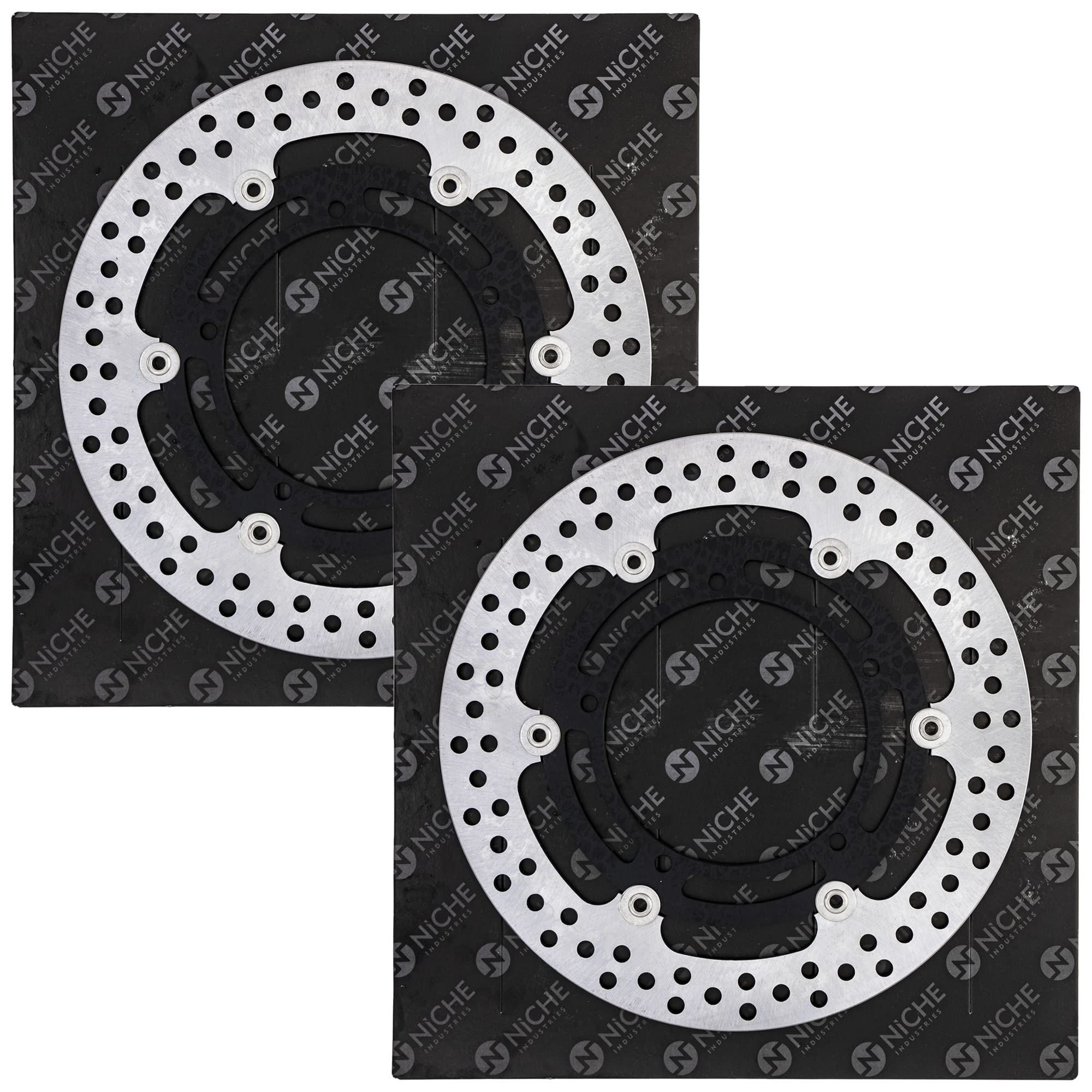 Amazon.com: NICHE Front Brake Rotor Set For Yamaha YZF R6 R6S FZ6