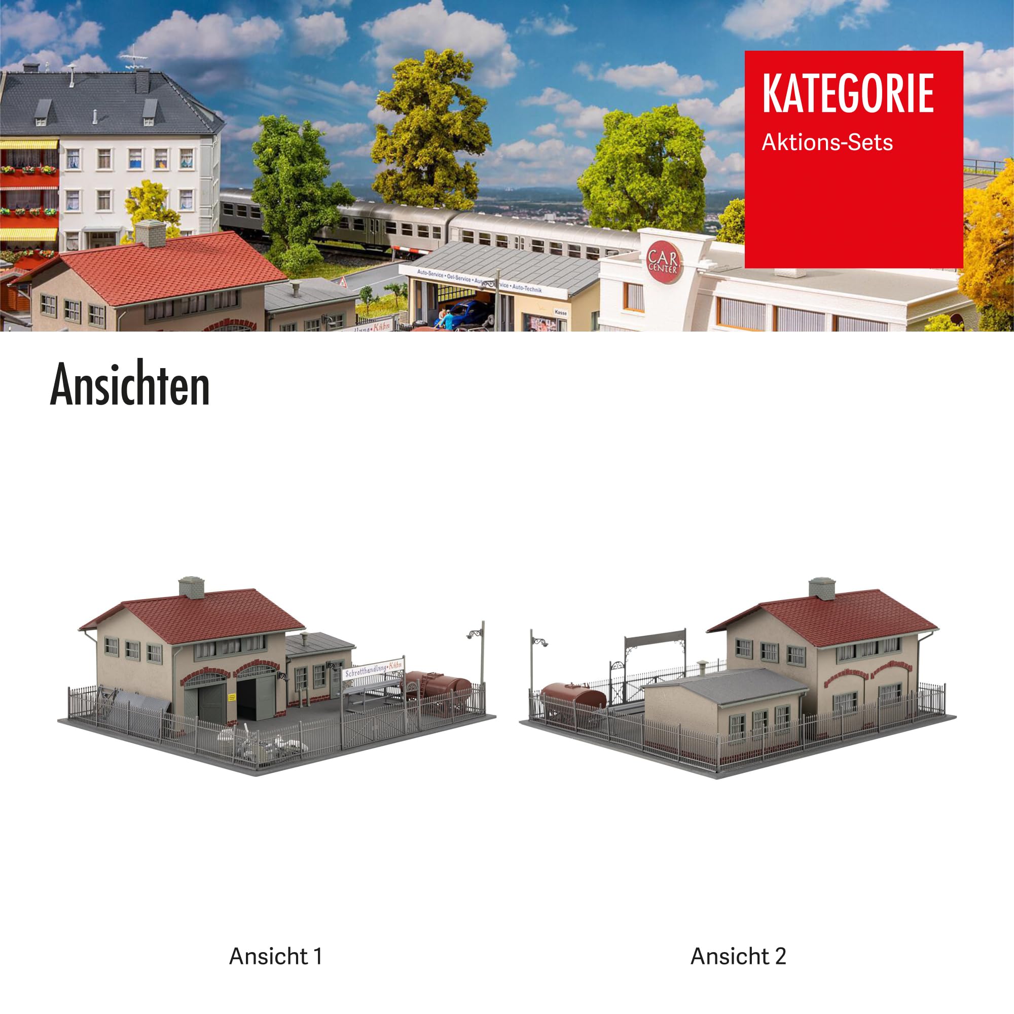 Faller 190086 H0 Aktions-Set Gewerbepark, Taucher