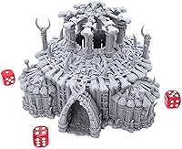 Vista 2 de EnderToys The Witch Temple by Printable Scenery, 3D Impreso RPG Scenery y Wargame Terrain 1.102 in Miniaturas